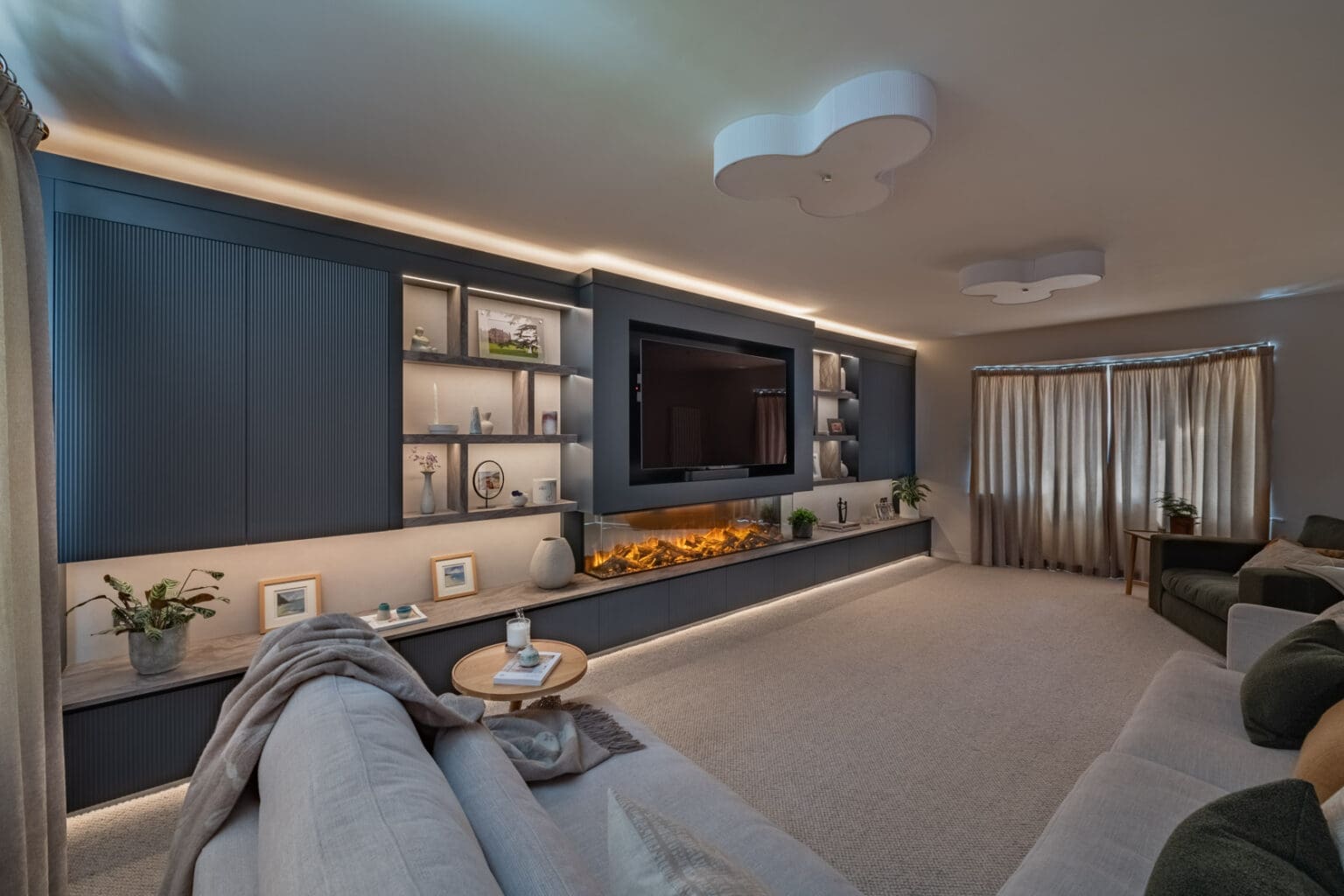 Creating a Statement Media Wall with Interior Designer | Tom Maxwell ...